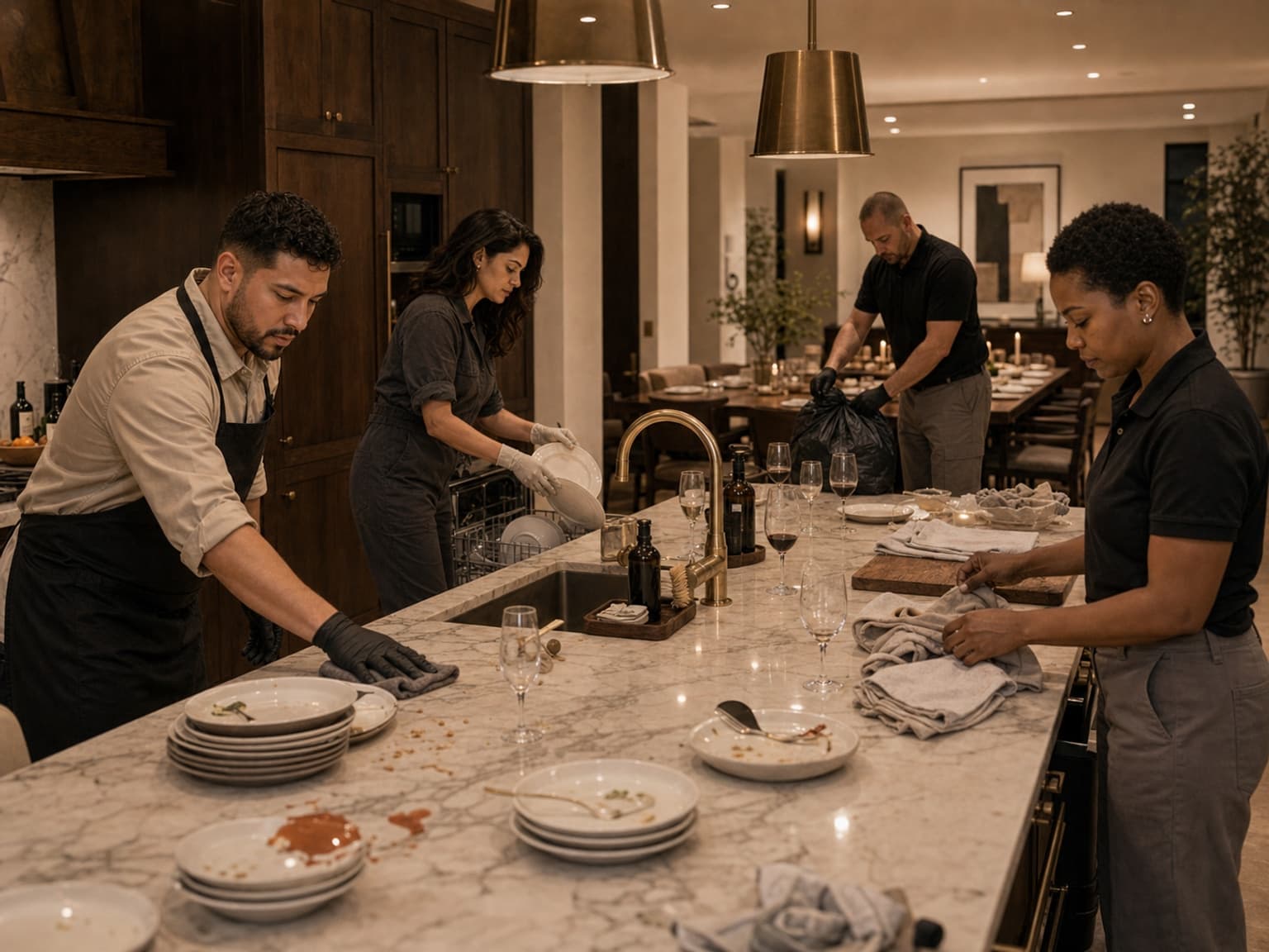 Small group package service option