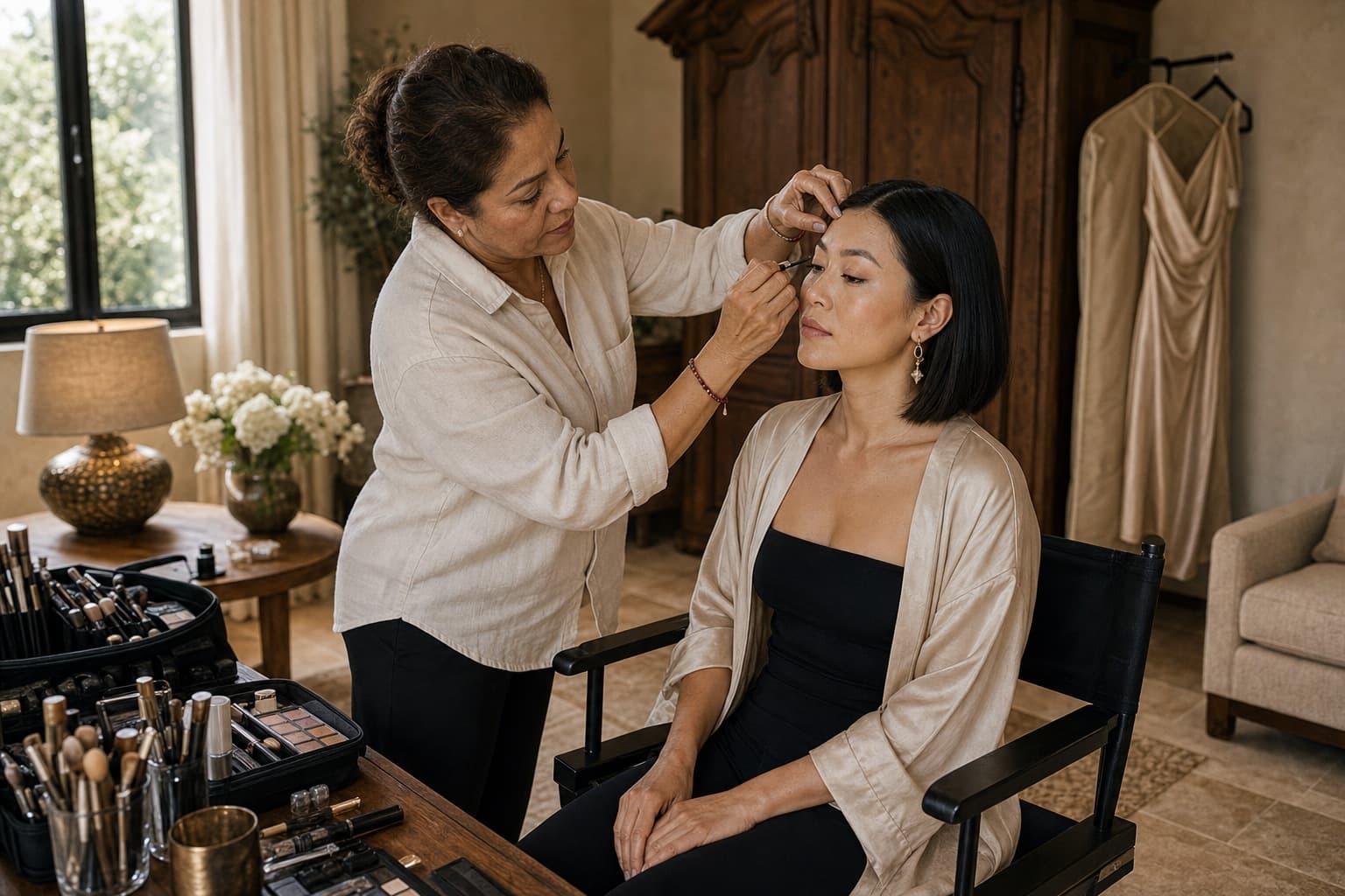 Wedding guest glam sample for Glam Prep