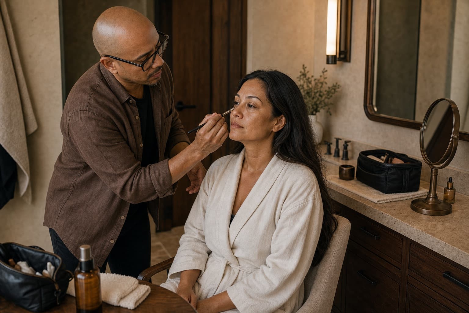 Red-eye arrival refresh sample for Glam Prep