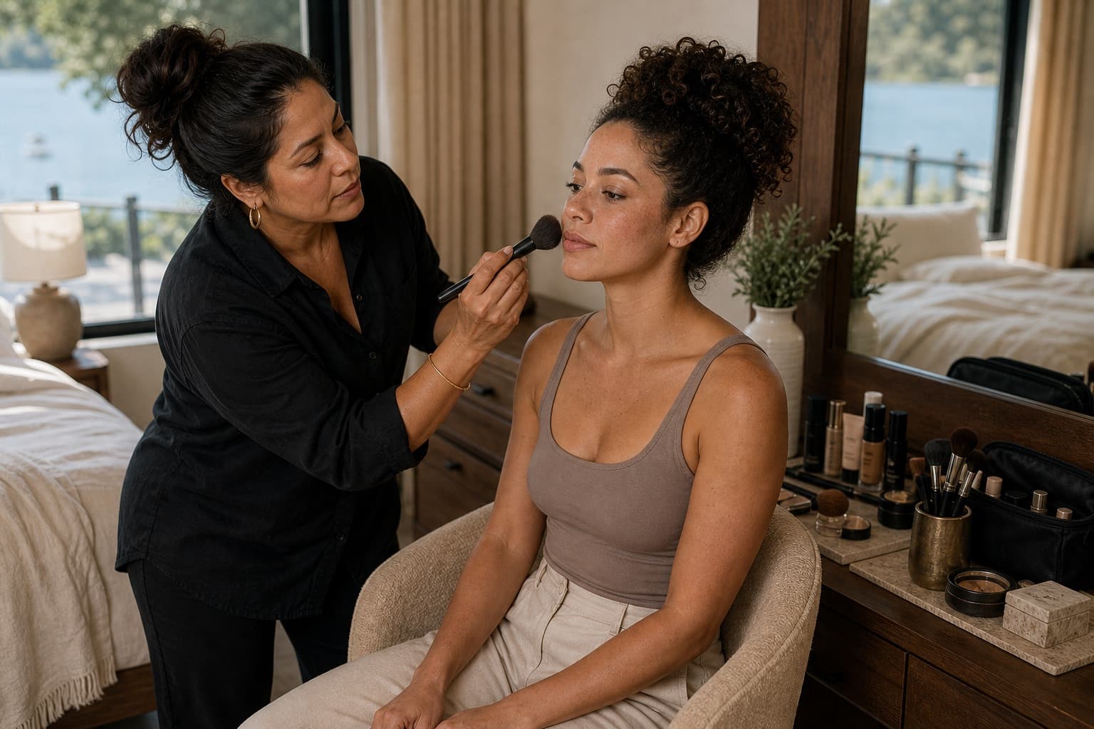 Natural glow session sample for Glam Prep
