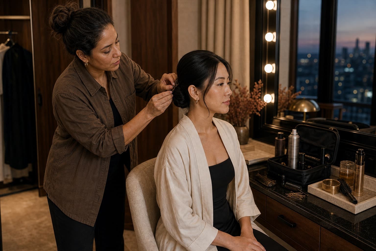 Event styling hour sample for Hair Atelier