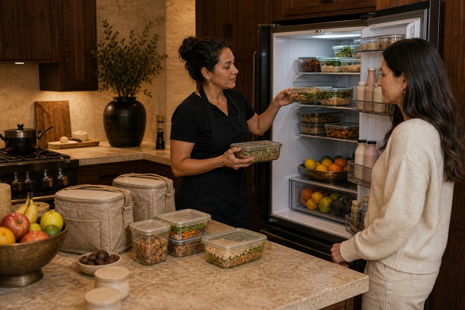 Arrival fridge set sample for Prepared Pantry