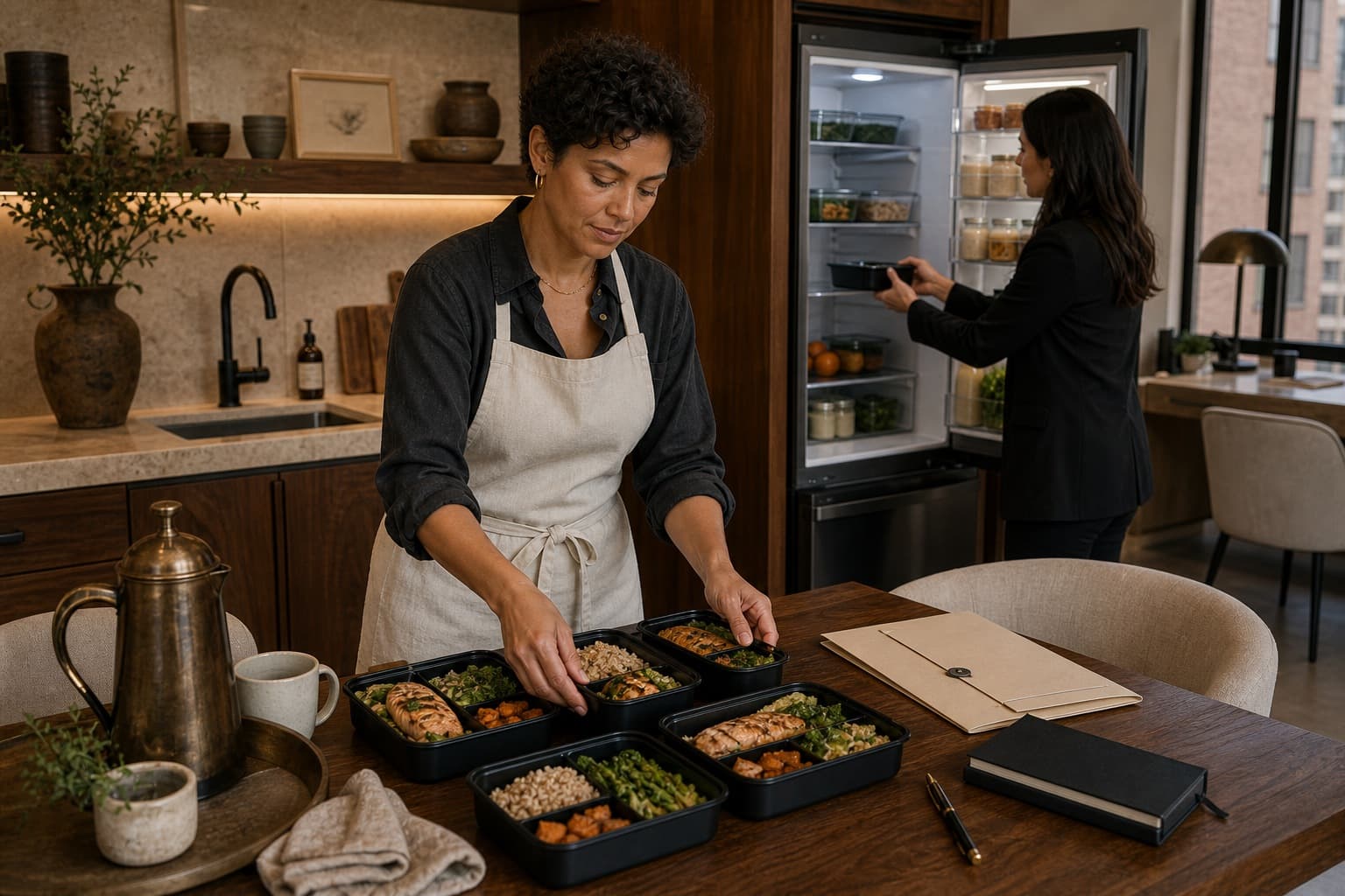 Executive workweek meals sample for Prepared Pantry