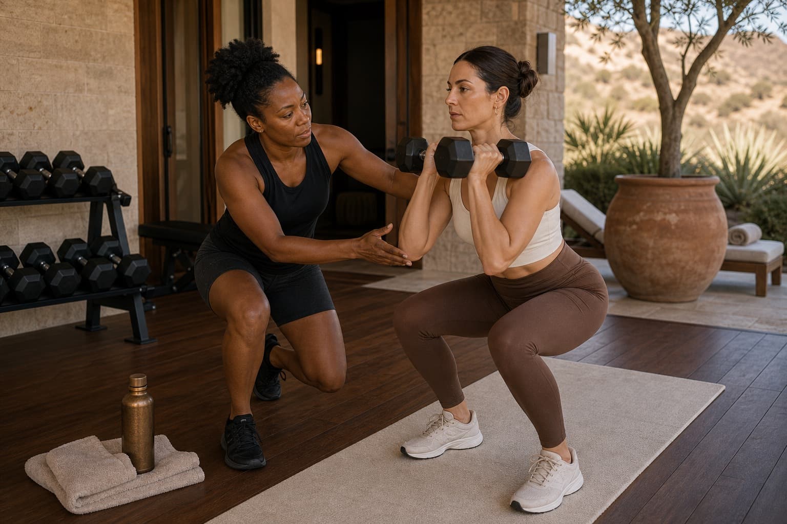 Private strength session sample for Private Movement