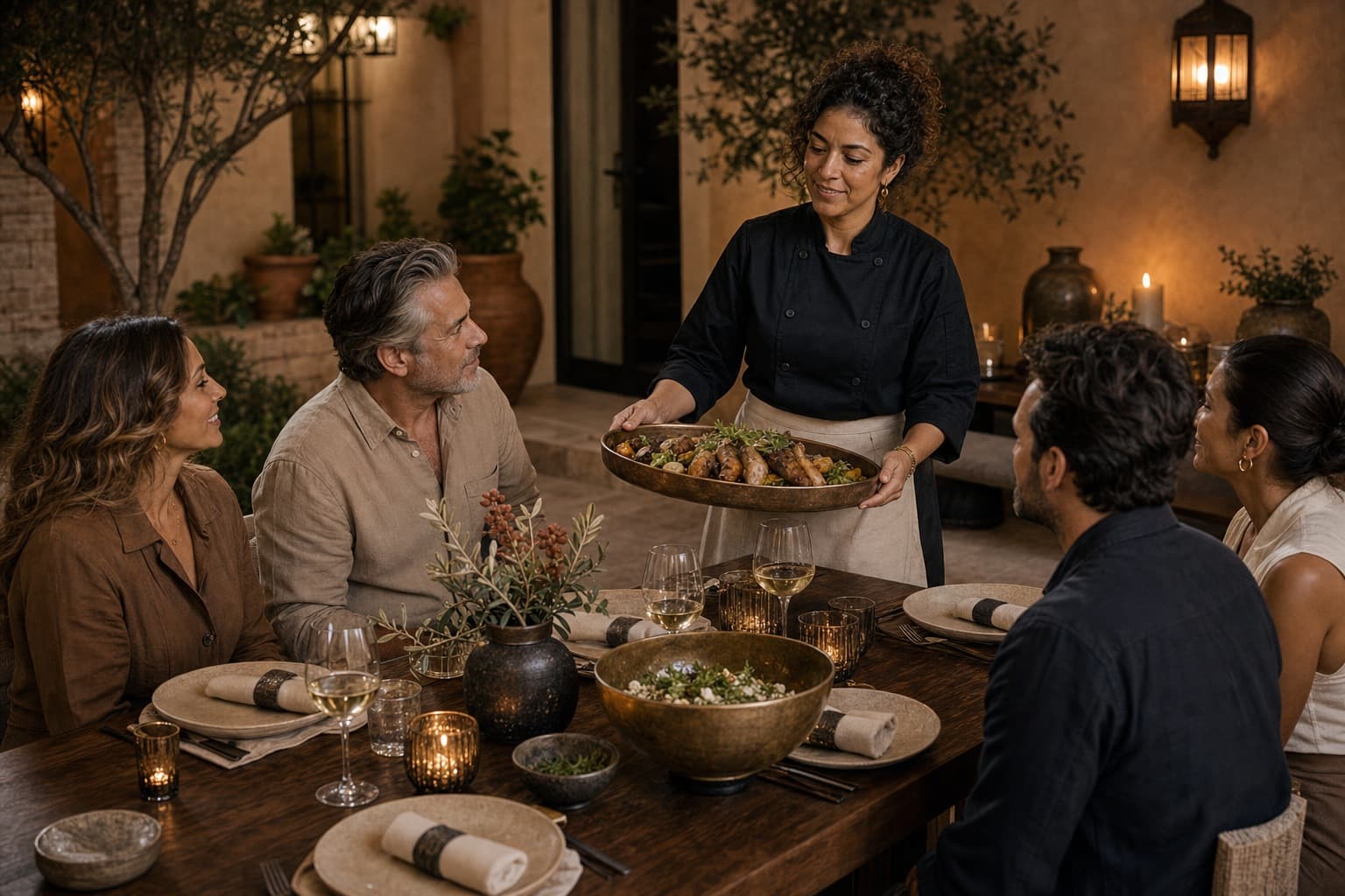 Small group package service option