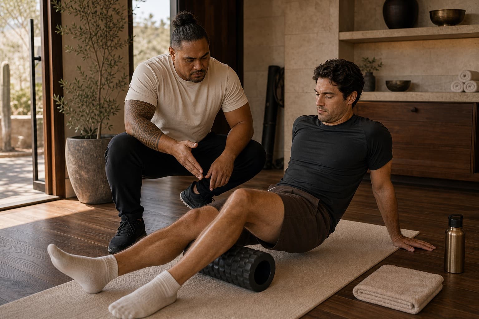Athletic recovery circuit sample for Recovery Bodywork