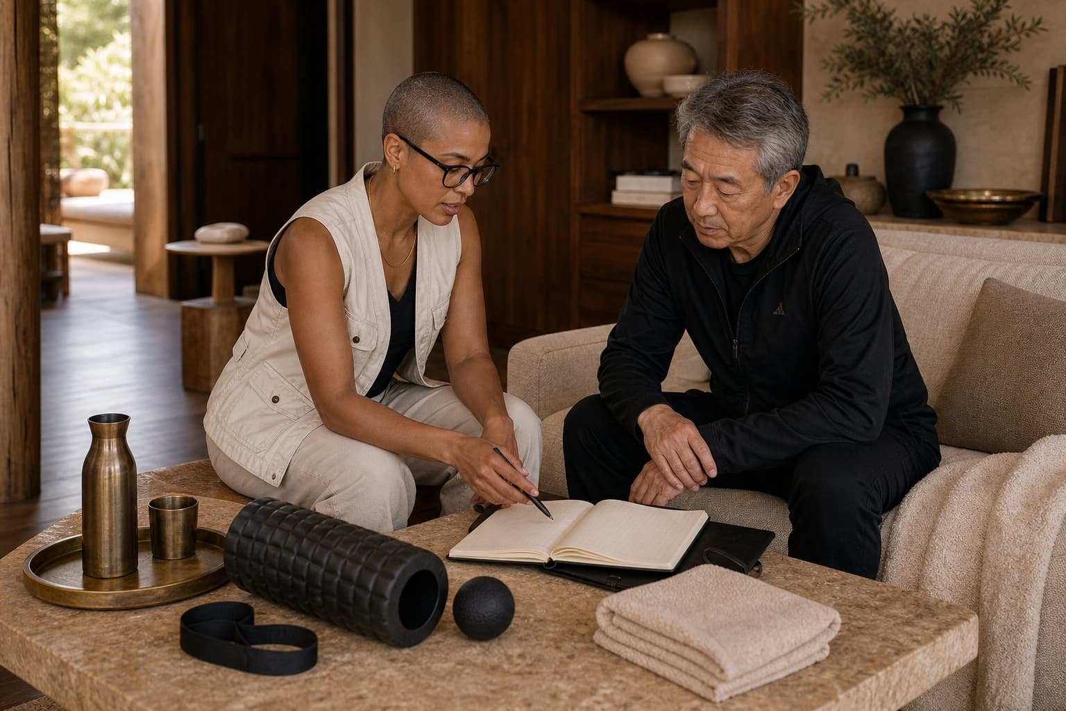 Long-stay wellness plan sample for Recovery Bodywork