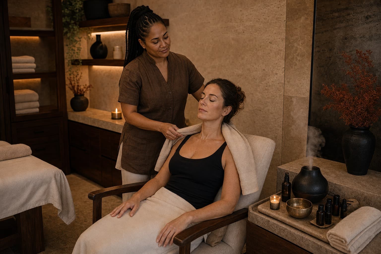 Aromatherapy ritual sample for Spa Rituals