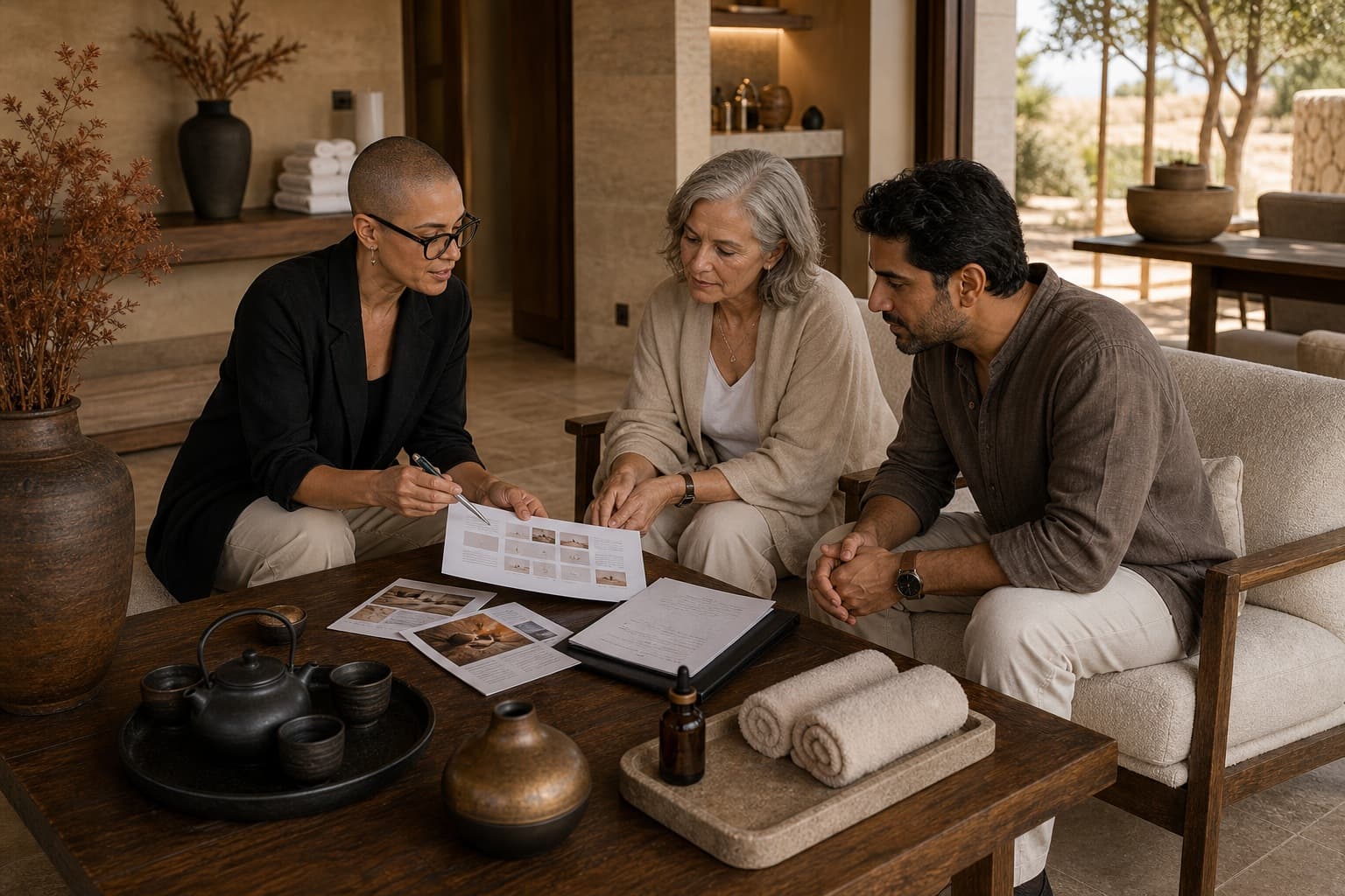 Wellness weekend plan sample for Spa Rituals